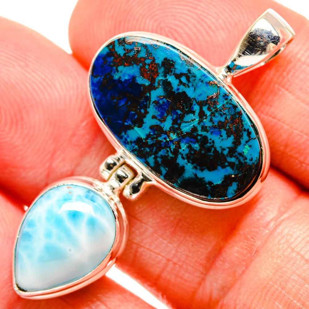 Shattuckite Pendants handcrafted by Ana Silver Co - PD33302