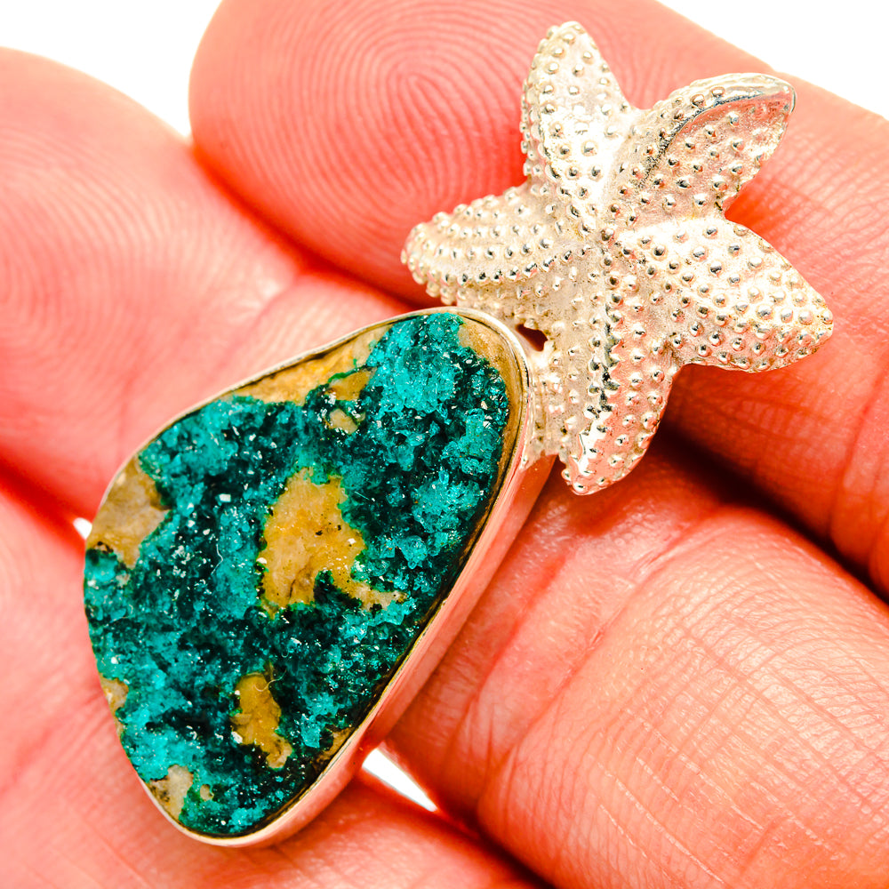 Green Quartz Druzy Pendants handcrafted by Ana Silver Co - PD33305