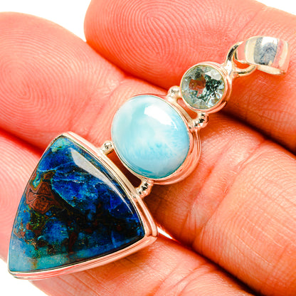 Shattuckite Pendants handcrafted by Ana Silver Co - PD33307