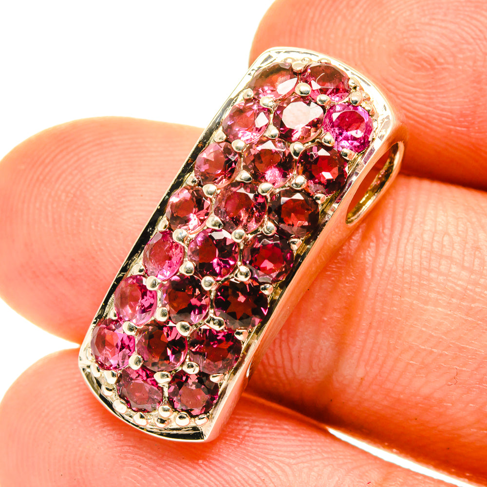 Garnet Pendants handcrafted by Ana Silver Co - PD3331