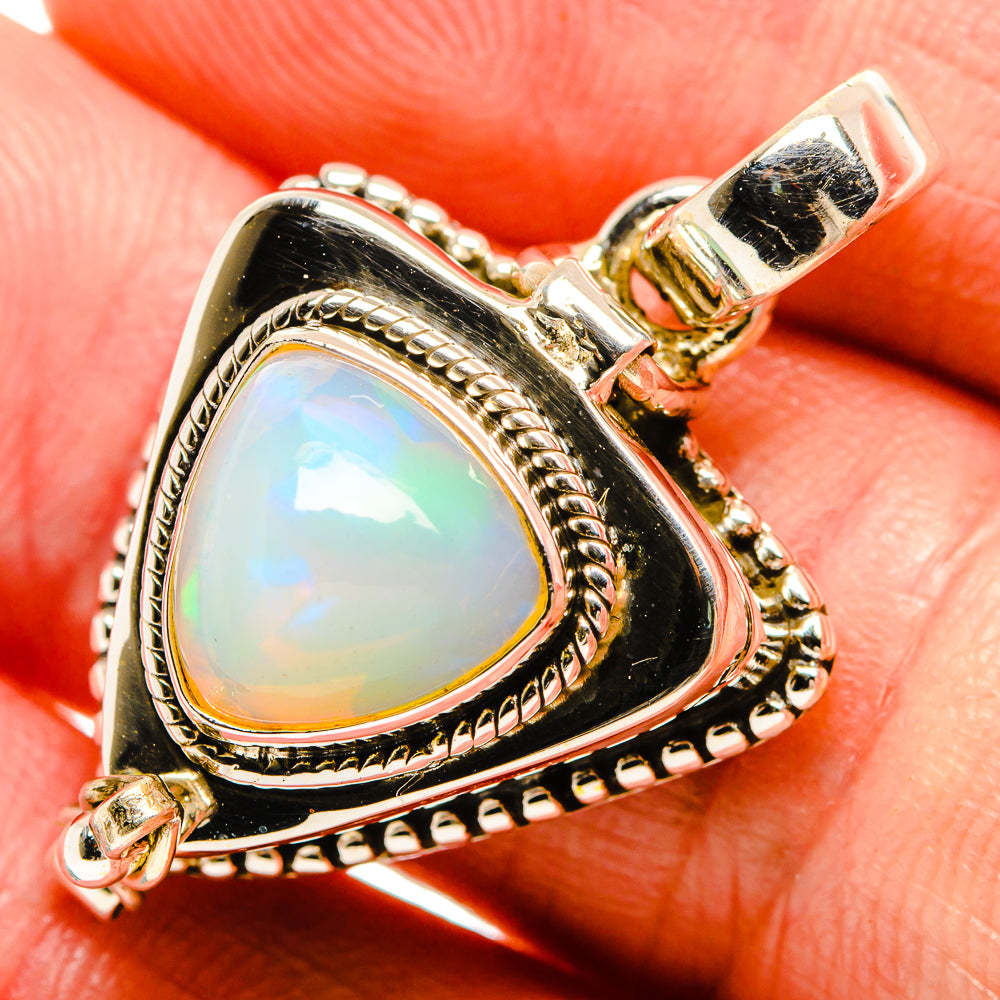 Ethiopian Opal Pendants handcrafted by Ana Silver Co - PD33328