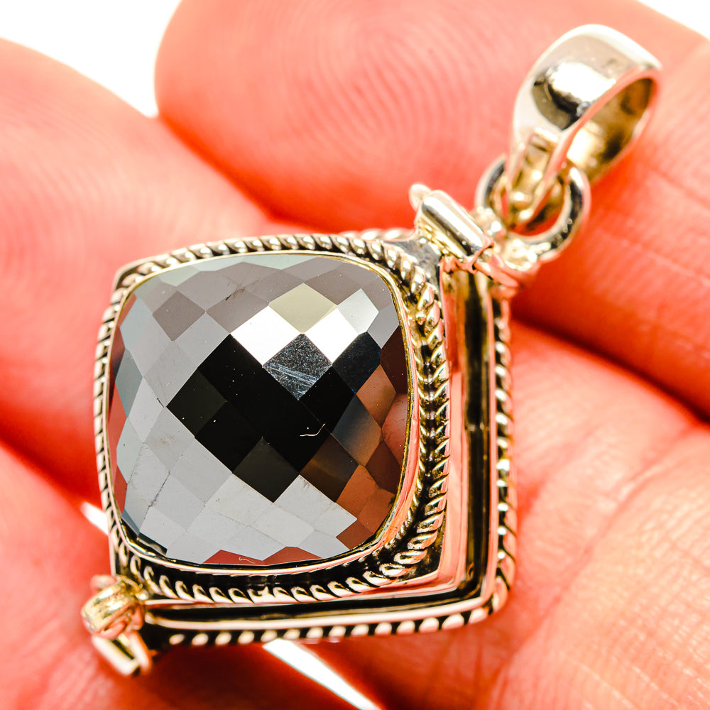 Hematite Pendants handcrafted by Ana Silver Co - PD33338