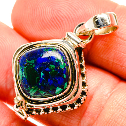Azurite Pendants handcrafted by Ana Silver Co - PD33340