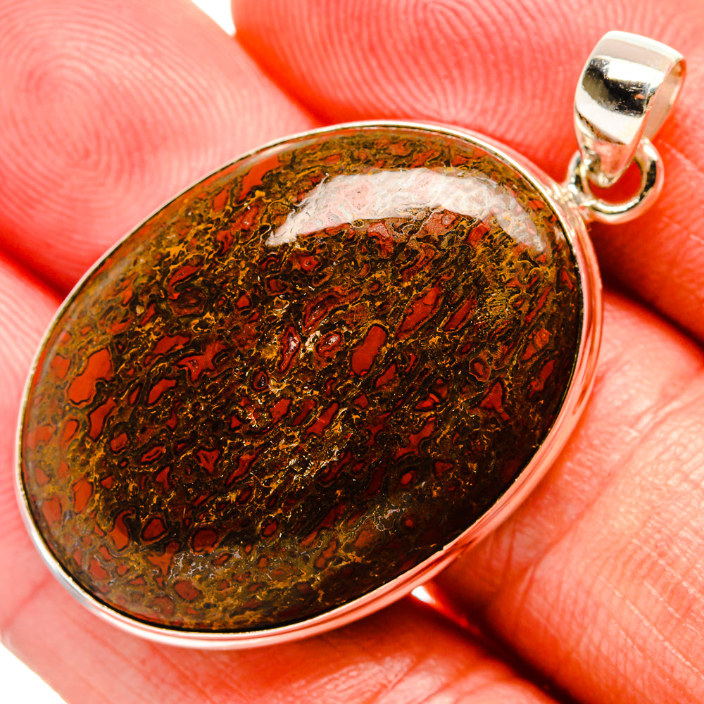 Dinosaur Bone Pendants handcrafted by Ana Silver Co - PD33350