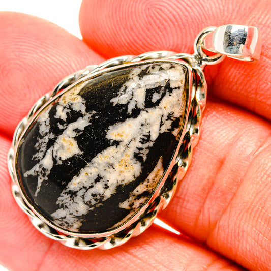 Pinolith Jasper Pendants handcrafted by Ana Silver Co - PD33360