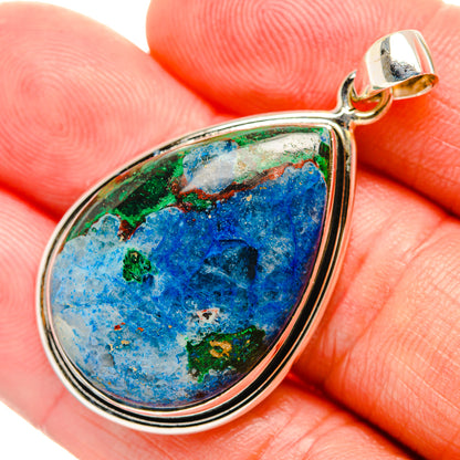 Chrysocolla Pendants handcrafted by Ana Silver Co - PD33363