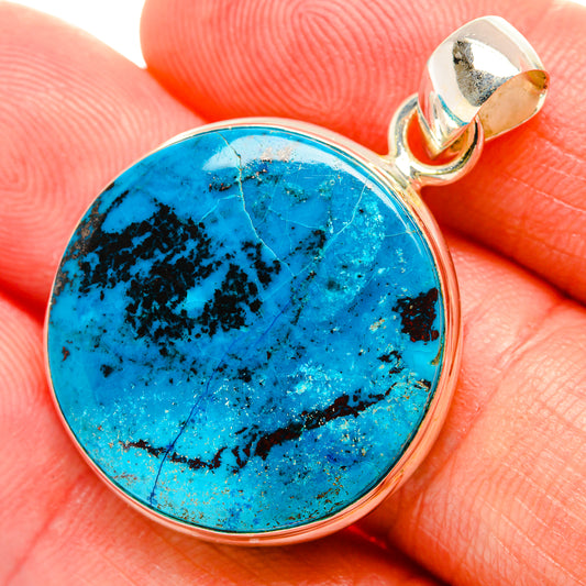 Shattuckite Pendants handcrafted by Ana Silver Co - PD33365