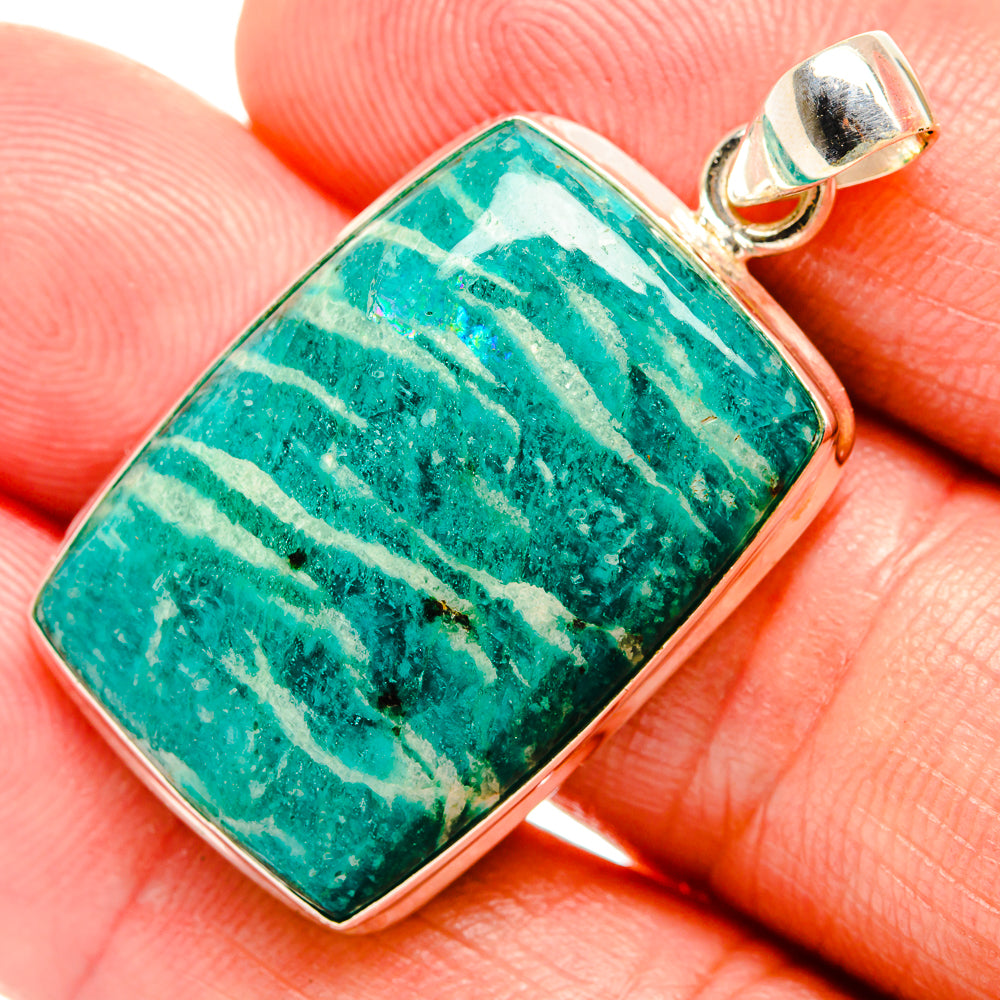 Amazonite Pendants handcrafted by Ana Silver Co - PD33366