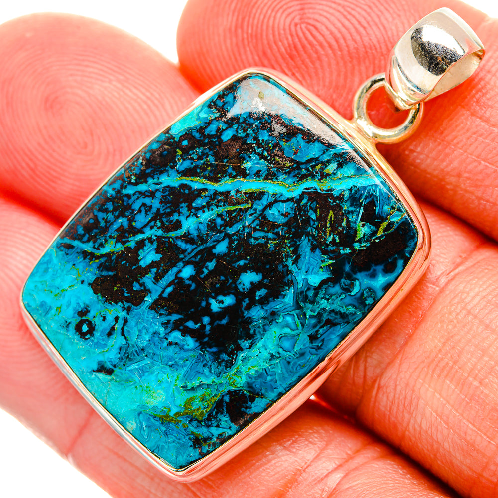 Shattuckite Pendants handcrafted by Ana Silver Co - PD33375