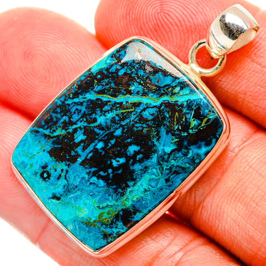 Shattuckite Pendants handcrafted by Ana Silver Co - PD33375
