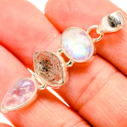 Herkimer Diamond Pendants handcrafted by Ana Silver Co - PD33419