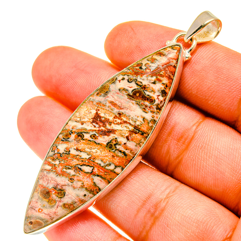 Poppy Jasper Pendants handcrafted by Ana Silver Co - PD3343