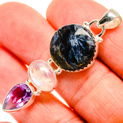 Pietersite Pendants handcrafted by Ana Silver Co - PD33436