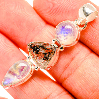 Herkimer Diamond Pendants handcrafted by Ana Silver Co - PD33441