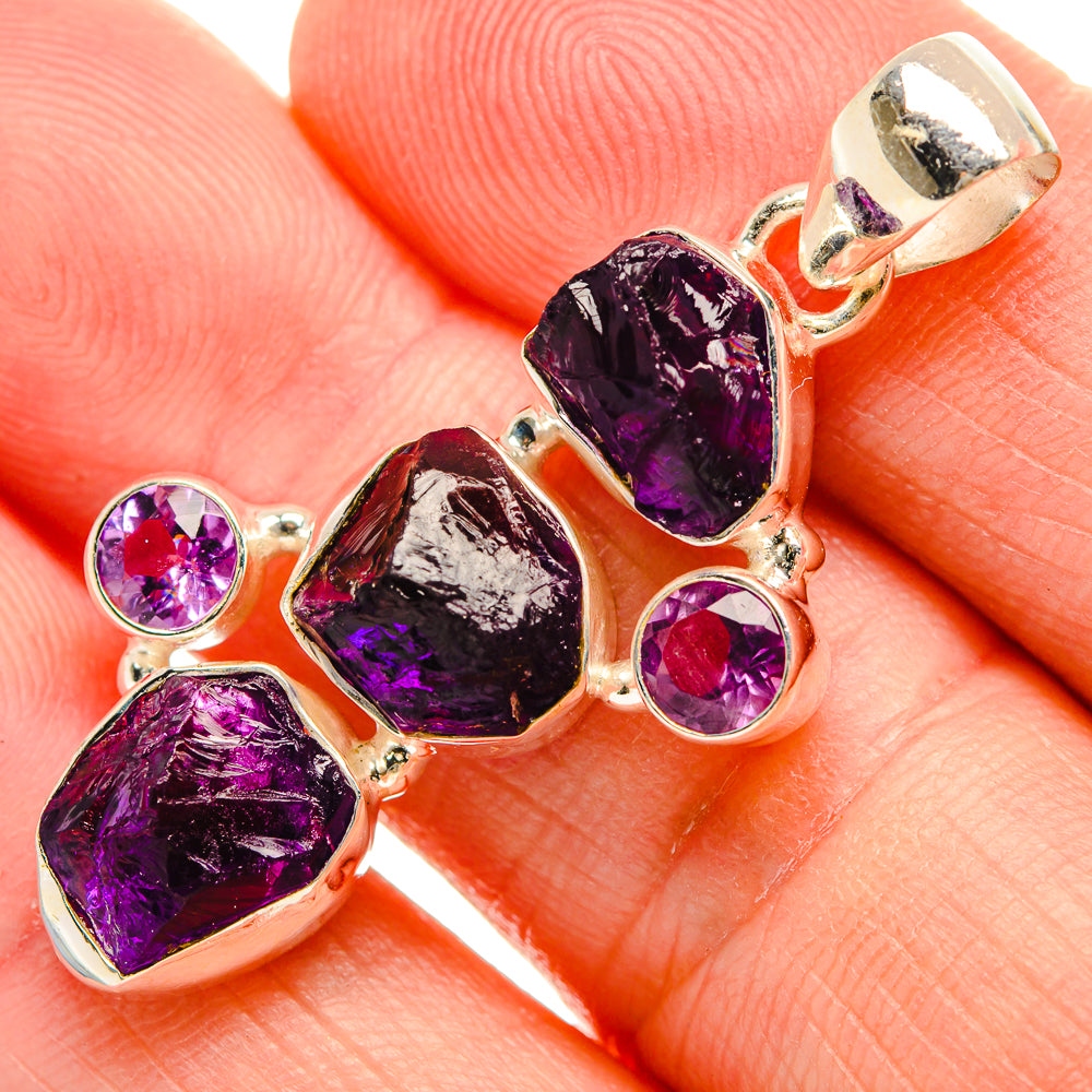 Amethyst Pendants handcrafted by Ana Silver Co - PD33443