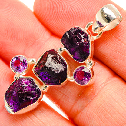 Amethyst Pendants handcrafted by Ana Silver Co - PD33443
