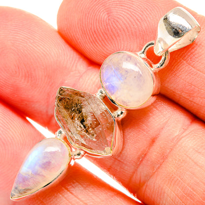 Herkimer Diamond Pendants handcrafted by Ana Silver Co - PD33445