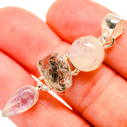 Herkimer Diamond Pendants handcrafted by Ana Silver Co - PD33457