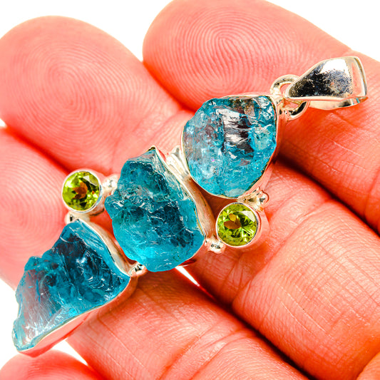 Apatite Pendants handcrafted by Ana Silver Co - PD33484