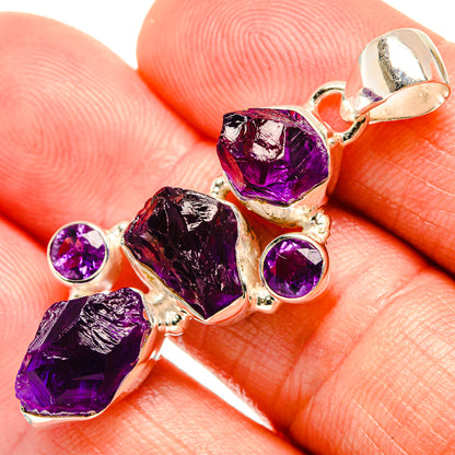 Amethyst Pendants handcrafted by Ana Silver Co - PD33494