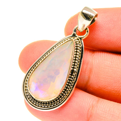 Ethiopian Opal Pendants handcrafted by Ana Silver Co - PD3350