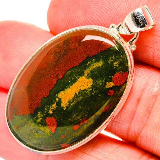 Bloodstone Pendants handcrafted by Ana Silver Co - PD33521