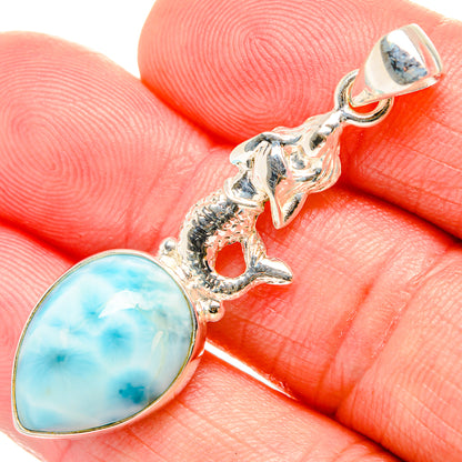 Larimar Pendants handcrafted by Ana Silver Co - PD33523