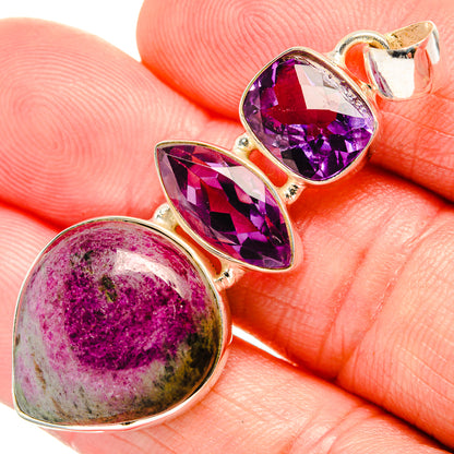 Ruby Fuchsite Pendants handcrafted by Ana Silver Co - PD33531
