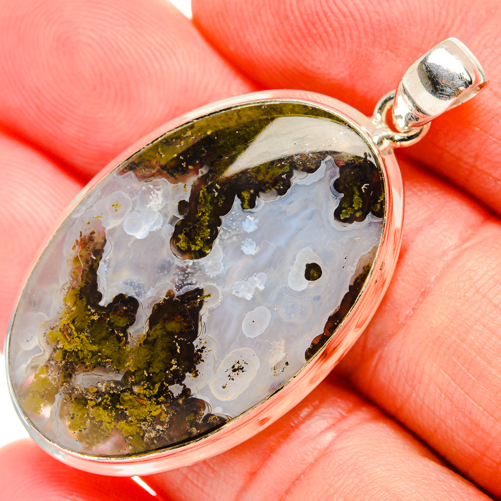 Ocean Jasper Pendants handcrafted by Ana Silver Co - PD33566
