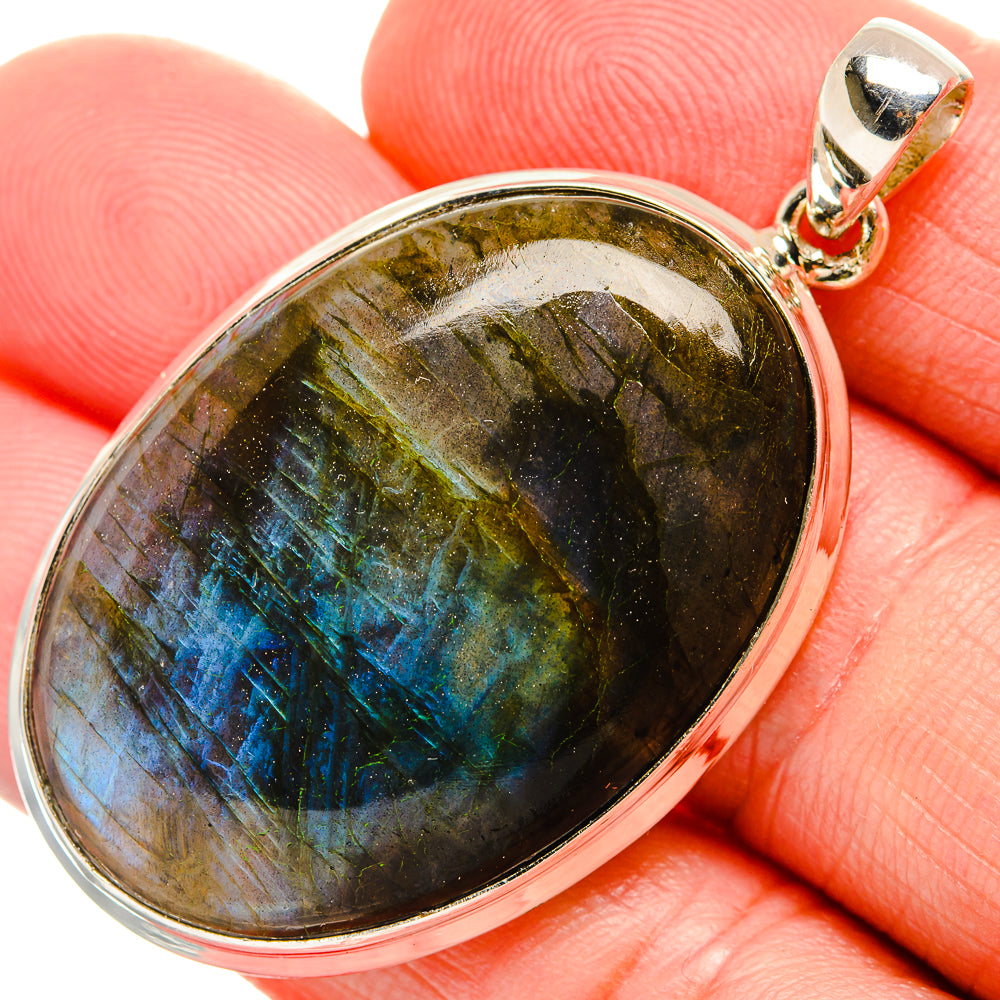 Labradorite Pendants handcrafted by Ana Silver Co - PD33580