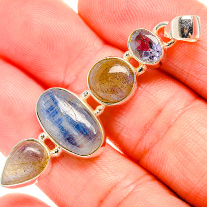 Kyanite Pendants handcrafted by Ana Silver Co - PD33584