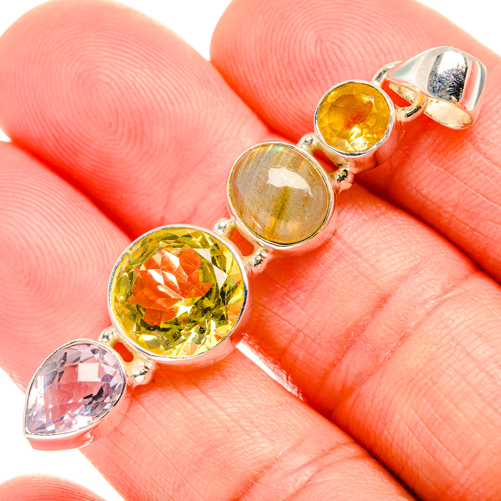 Citrine Pendants handcrafted by Ana Silver Co - PD33587