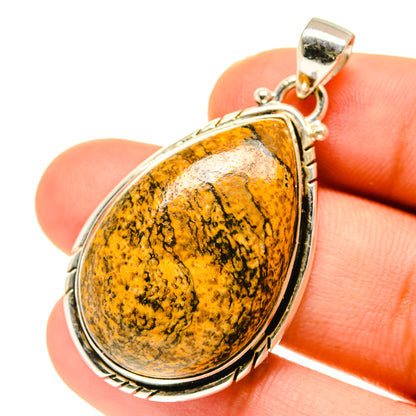 Picture Jasper Pendants handcrafted by Ana Silver Co - PD3359