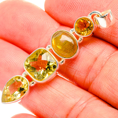 Citrine Pendants handcrafted by Ana Silver Co - PD33592