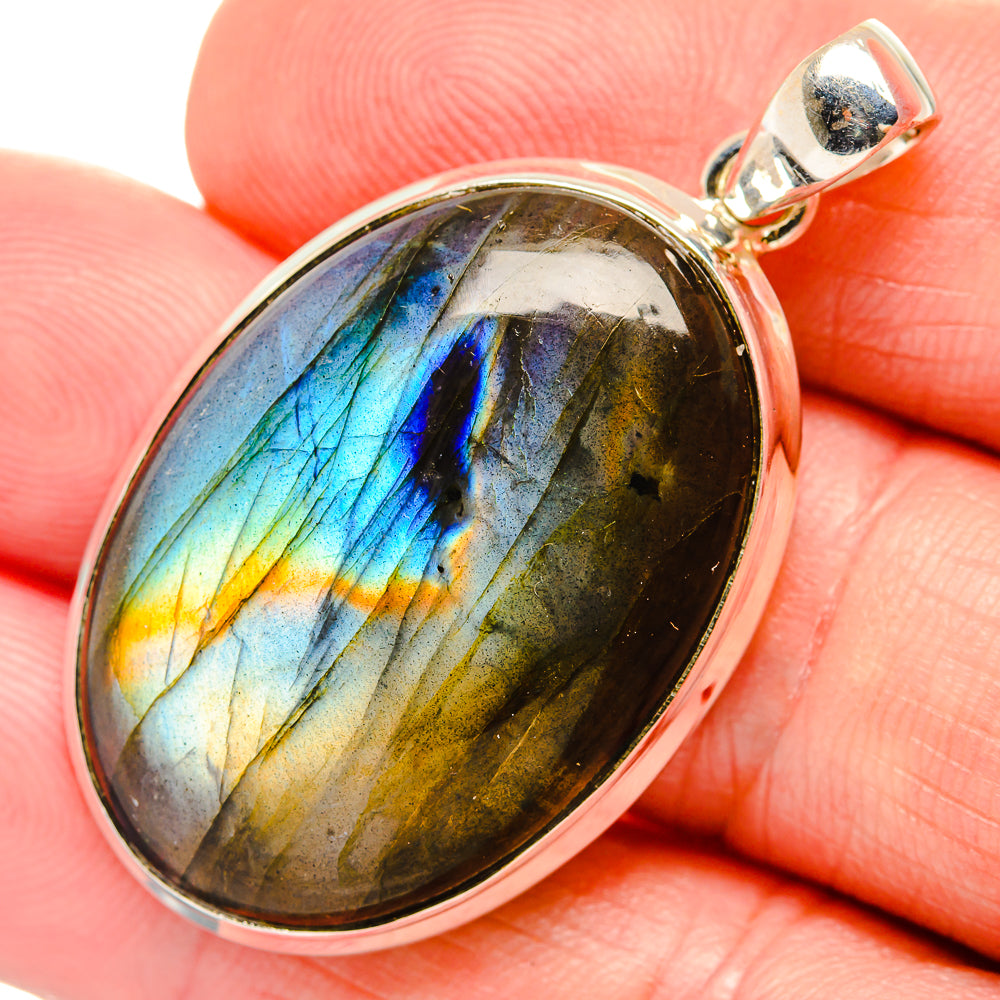 Labradorite Pendants handcrafted by Ana Silver Co - PD33602