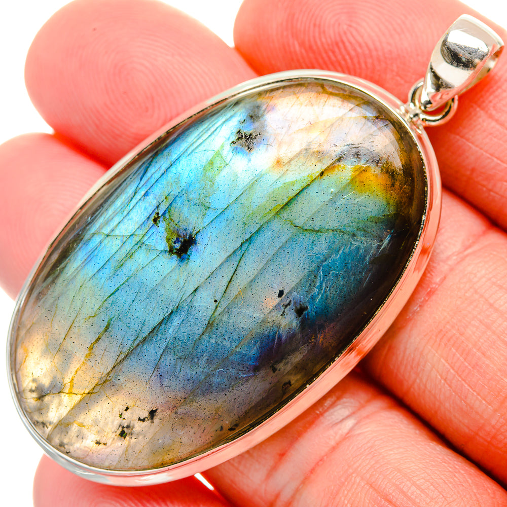 Labradorite Pendants handcrafted by Ana Silver Co - PD33604