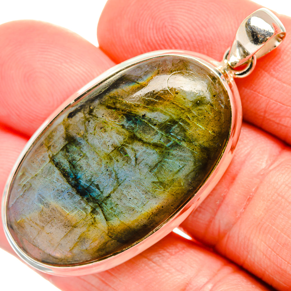 Labradorite Pendants handcrafted by Ana Silver Co - PD33605