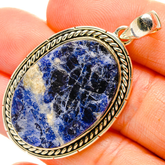 Sodalite Pendants handcrafted by Ana Silver Co - PD33614