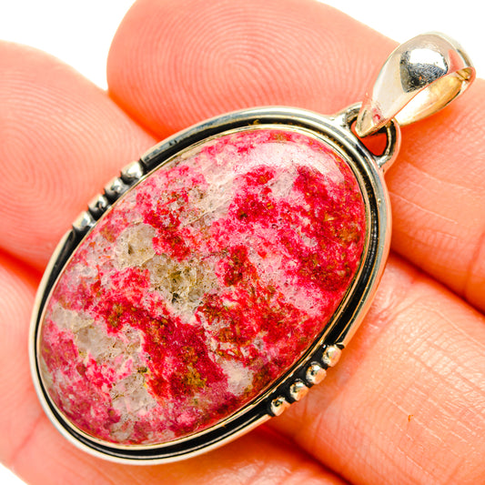 Thulite Pendants handcrafted by Ana Silver Co - PD33615