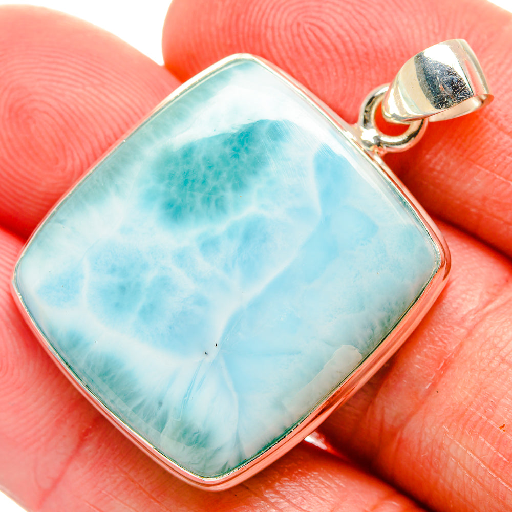 Larimar Pendants handcrafted by Ana Silver Co - PD33639