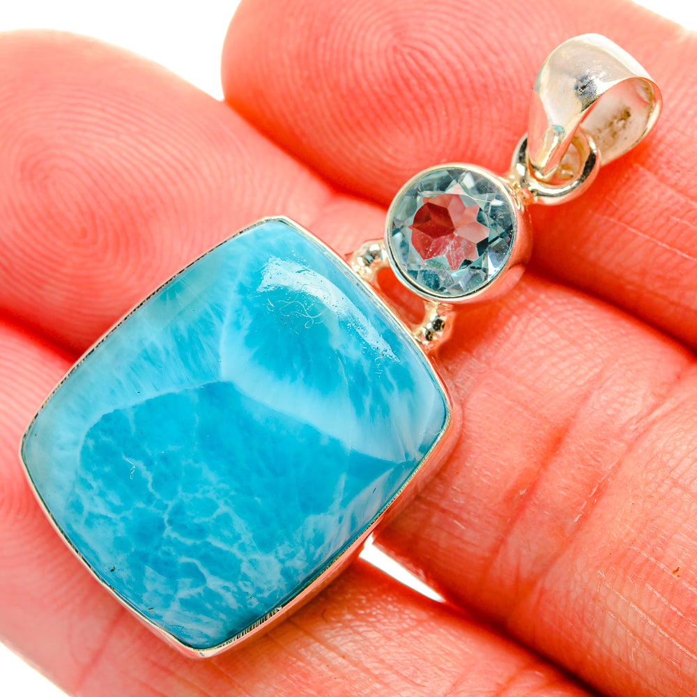 Larimar Pendants handcrafted by Ana Silver Co - PD33646