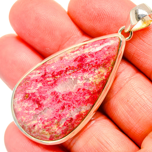 Thulite Pendants handcrafted by Ana Silver Co - PD33665