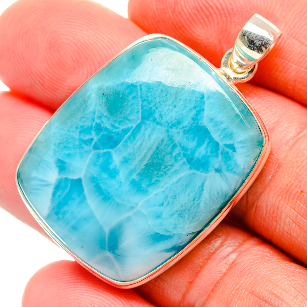Larimar Pendants handcrafted by Ana Silver Co - PD33670