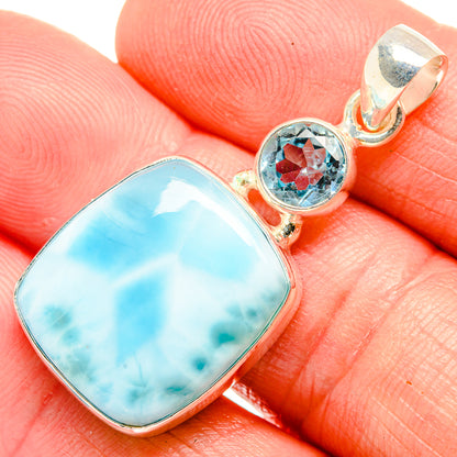 Larimar Pendants handcrafted by Ana Silver Co - PD33676