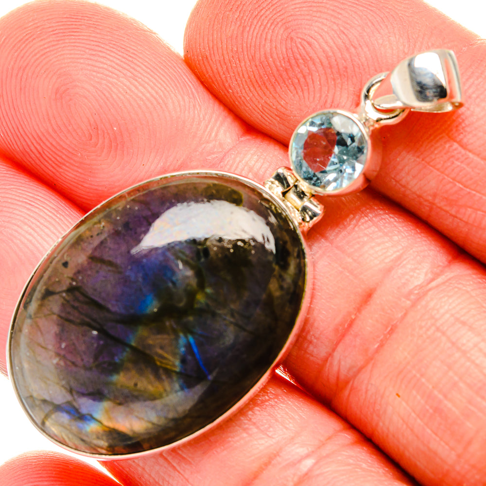 Labradorite Pendants handcrafted by Ana Silver Co - PD33696