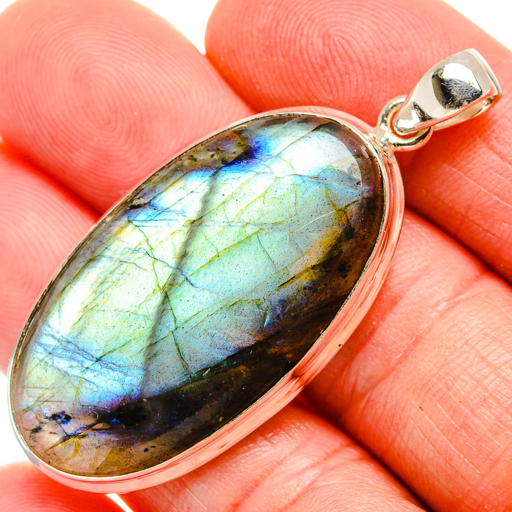 Labradorite Pendants handcrafted by Ana Silver Co - PD33701