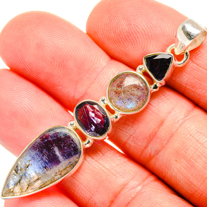 Kyanite Pendants handcrafted by Ana Silver Co - PD33713