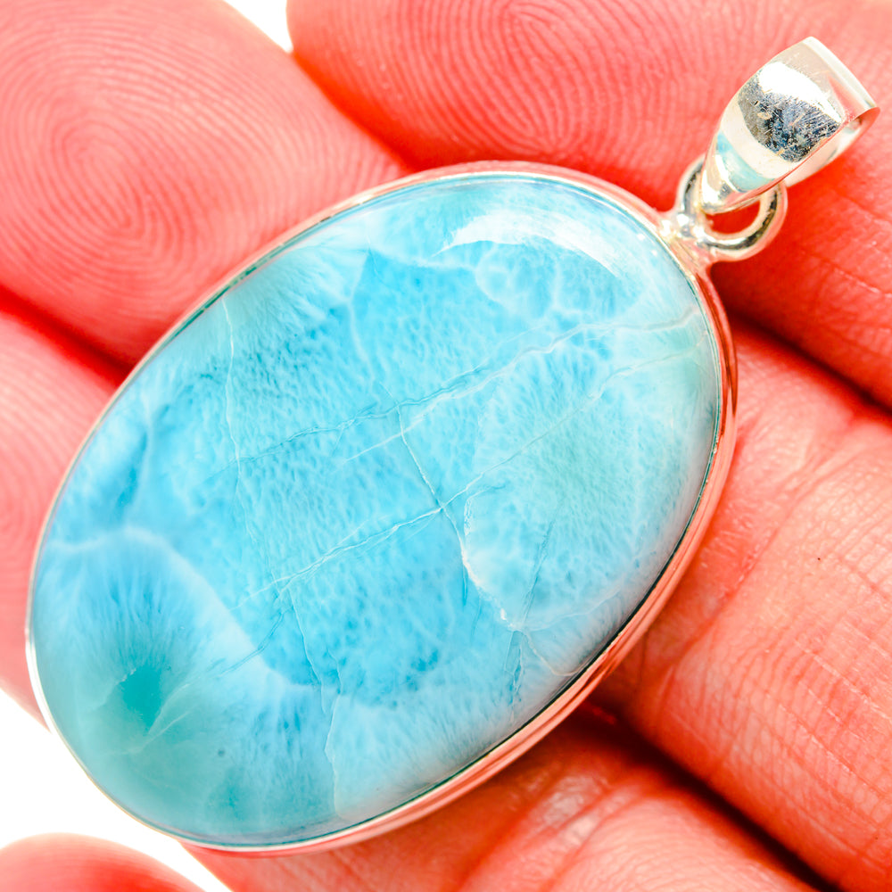 Larimar Pendants handcrafted by Ana Silver Co - PD33717