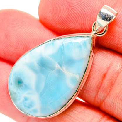 Larimar Pendants handcrafted by Ana Silver Co - PD33718