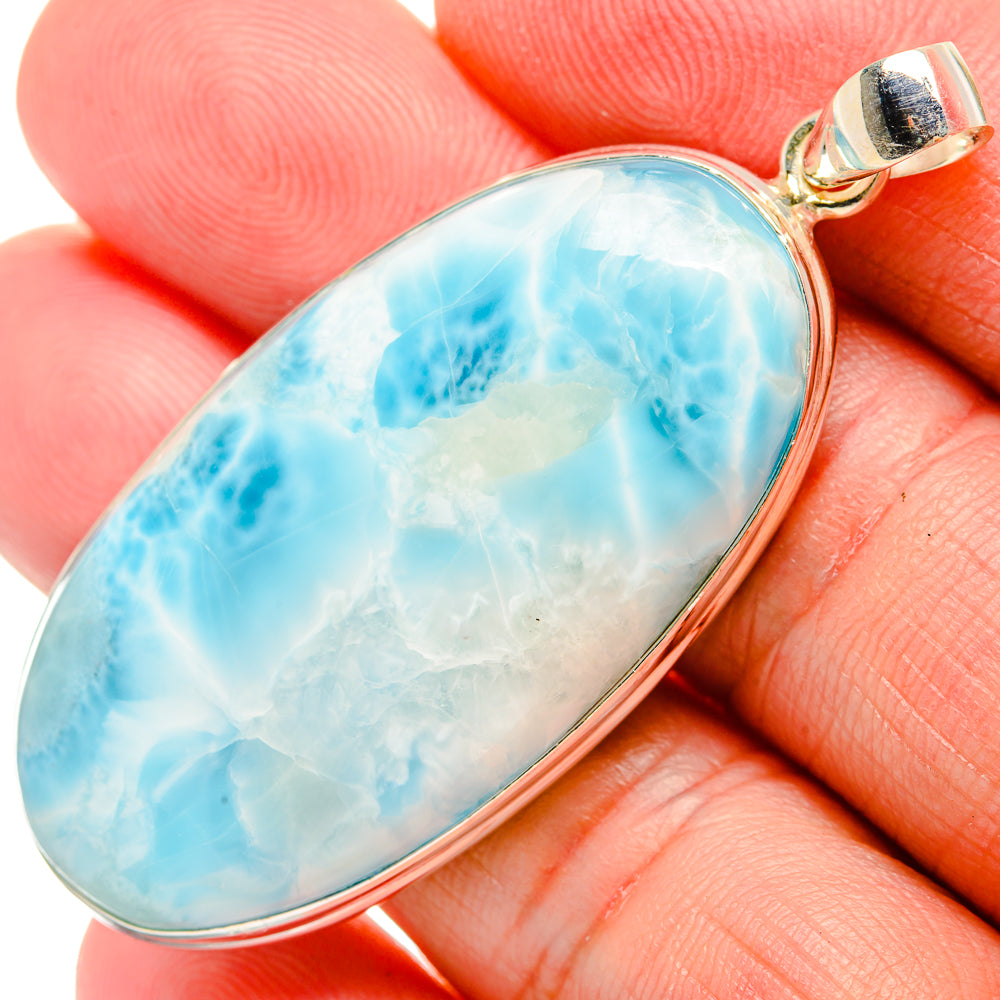 Larimar Pendants handcrafted by Ana Silver Co - PD33733